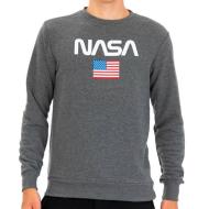 Sweat Gris Homme Nasa 41S pas cher