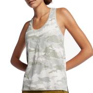 Débardeur Gris/Blanc Femme Nike Tank pas cher