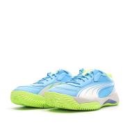 Chaussures de Padel Bleu/Vert Homme Puma Nova Court vue 6