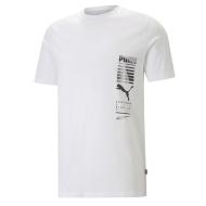 T-Shirt Blanc Homme Puma Graphics674477 pas cher