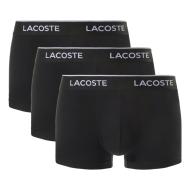 x3 Boxers Noires Homme Lacoste 5H1300 vue 3