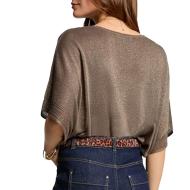 Pull Marron Clair Femme Morgan MCHRIS vue 2