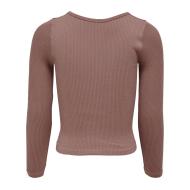 T-shirt Marron Fille Kids Only Gwen vue 2