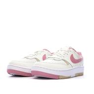 Baskets Ecru/Rose Femme Nike Gamma vue 6