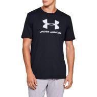 T-shirt noir homme Under Armour Sportstyle vue 2