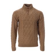 Pull Marron Homme RMS26 60983 pas cher