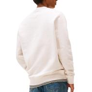 Sweat Beige Homme Tommy Hilfiger Badge Crew vue 2