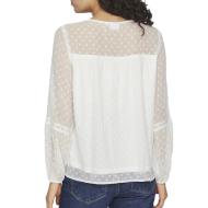 Blouse Blanche Femme Vila Viedee vue 2