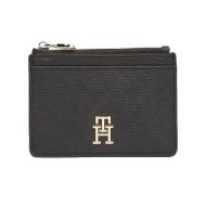 Porte Cartes Noir Femme Tommy Hilfiger Distinct pas cher
