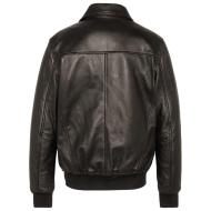Blouson Cuir Marron Homme Schott LCDETROIT vue 2