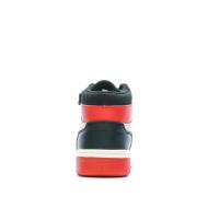 Baskets Noires/Rouges/Blanches Garçon Rouge Umbro Olly Vlc vue 3
