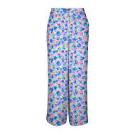Pantalon fluide Bleu/Jaune/Orange Femme Vero Moda Lucy vue 2