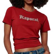 T-shirt Rouge Femme Kaporal Sotic