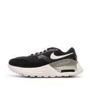 Baskets Noires/Oranges Femme Nike Air Max Systm pas cher