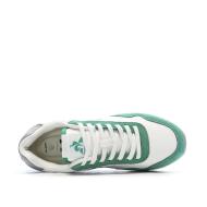 Baskets Blanches/Verte Femme Le Coq Sportif Astra_2 W Optical vue 4