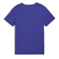 T-shirt Bleu Garçon Puma Ess+ 2 Col Logo vue 2