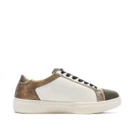 Baskets Blanches/Camel Femme Only Star vue 2
