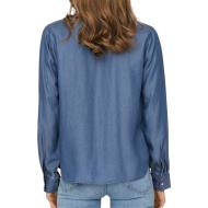 Chemise Bleu Foncé Femme Jdy Jasper vue 2