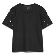T-Shirt Noir Femme Vero Moda Naya pas cher