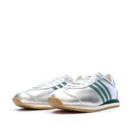 Baskets Argent/Vert Femme Adidas Country vue 6