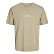 T-shirt Beige Homme Jack & Jones Whvesterbro 12266156