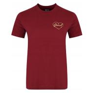 T-Shirt Rouge Femme Diesel T-reg 53-d Maglietta
