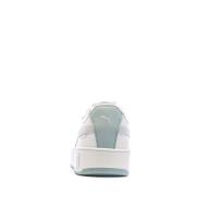 Baskets Blanches/Vert Fille Puma Carina 04 vue 3