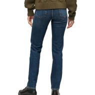 Jean Slim Bleu Femme Superdry Vintage Rise Sum vue 2