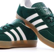 Gazelle Baskets Vert Foncé Femme Adidas Gazelle vue 7