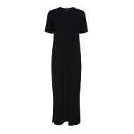 Robe Noire Femme Pieces Ellen