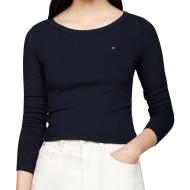 T-shirt Manches Longues Marine Femme Tommy Hilfiger Desert