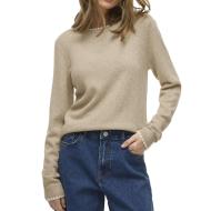 Pull Beige Femme Vila Virils pas cher