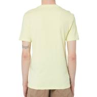 T-shirt Jaune Clair Homme Guess Aidy vue 2
