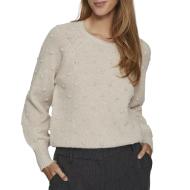 Pull Beige Femme Vila Tuli pas cher