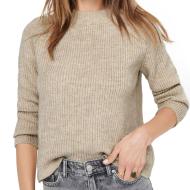 Pull Beige Femme Only Jade pas cher