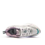 Baskets Blanc/Violet Femme Puma Morphic vue 4