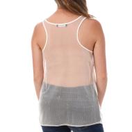 Débardeur Beige Femme Teddy Smith Tude vue 2