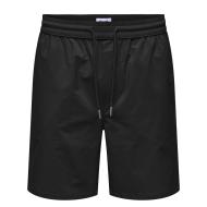 Short Noir Homme Only & Sons Onstel Move pas cher