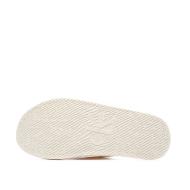 Chaussons Blanc Femme Calvin Klein Jeans Slipper Satin Moire vue 5