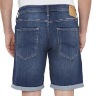 Short en Jean Bleu Foncé Homme Jack & Jones 12211745 vue 2