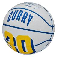 Ballon de Basketball Blanc Wilson Curry vue 2