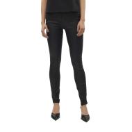 Pantalon Slim Noir Femme Vero Moda Flash pas cher