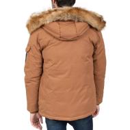 Parka Marron Homme Deeluxe Official vue 2