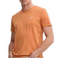 T-shirt Orange Homme Pepe Jeans Original Basic