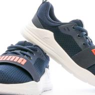 Baskets Marine Garçon Puma Wired vue 7