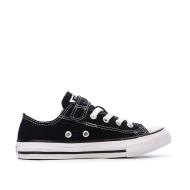 All Star Baskets Noires Enfant Converse Chuck Taylor 1v Easy-on vue 2