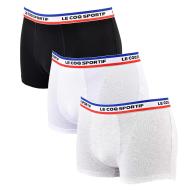 Lot de 3 Boxers Blanc/Gris/Noir Homme Le Coq Sportif Boxer