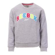 Sweat gris chiné Fille Reebok