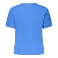 T-Shirt Bleu Femme Calvin Klein Jeans Classic vue 2