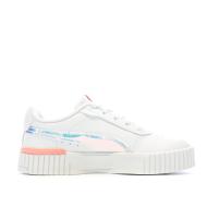 Baskets Blanche Fille Puma Carina 2 vue 2